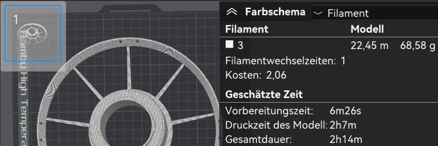 Cuộn rỗng cho máy in 3D Filamentroller và HydraAMS - Image 2