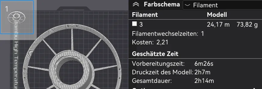 Cuộn rỗng cho máy in 3D Filamentroller và HydraAMS - Image 4