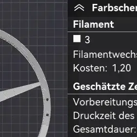 Giá đỡ cuộn filament nhẹ cho AMS và máy in 3D