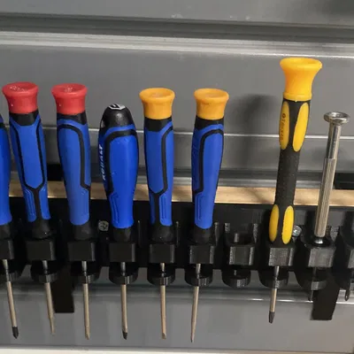 Giá đỡ tua vít treo tường nhỏ gọn không có tab