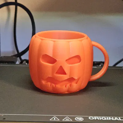 Cốc hình bí ngô Halloween phiên bản 2
