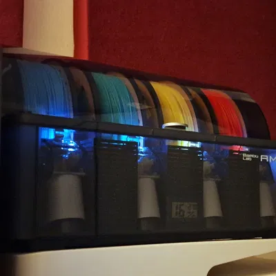 Hộp khô Bambu AMS chứa silica với dung tích lớn