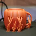 Cốc hình bí ngô Halloween phiên bản 2 - Thumbnail 5