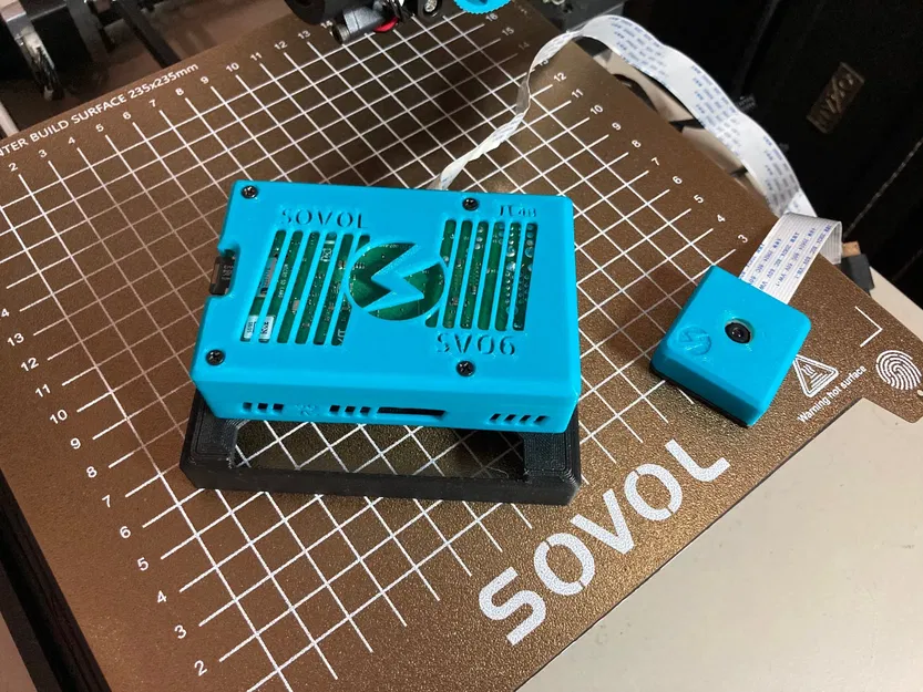 Vỏ máy tính Raspberry Pi 3B/4B tích hợp cho Sovol SV06 - Image 4