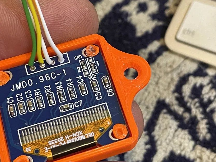 Vỏ bảo vệ màn hình OLED SSD1306 cho dự án điện tử - Image 2