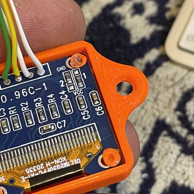 Vỏ bảo vệ màn hình OLED SSD1306 cho dự án điện tử