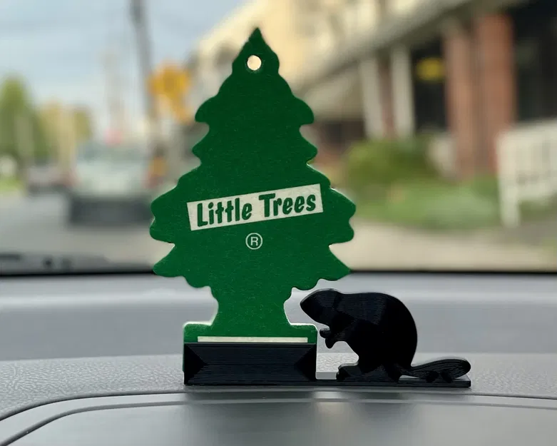 Giá đỡ tinh dầu Little Tree hình con hải ly - Image 1