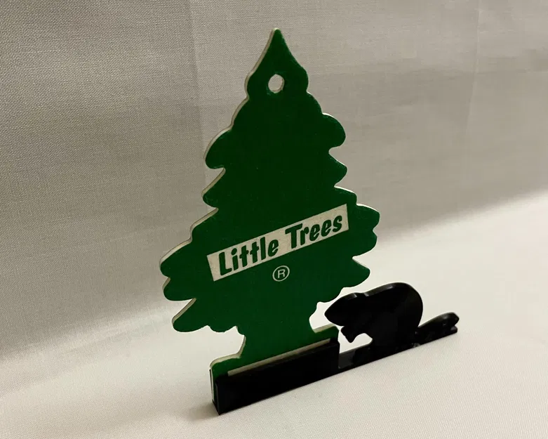 Giá đỡ tinh dầu Little Tree hình con hải ly - Image 3