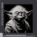 Chân dung Yoda trong công nghệ Hueforge - Thumbnail 2