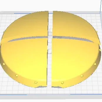 Cắt phần trên của mô hình để giảm hỗ trợ khi in