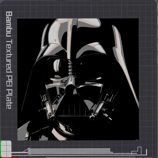 Darth Vader gần gũi trong nghệ thuật Hueforge - Image 2