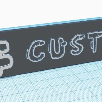 Thẻ tên Among Us cho cuộc thi móc khóa