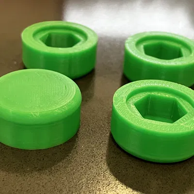 Nắp ốc cho túi saddle xe máy 10mm