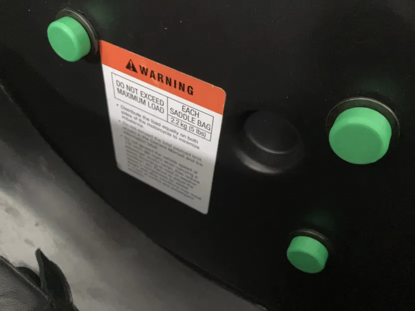 Nắp ốc cho túi saddle xe máy 10mm - Image 5