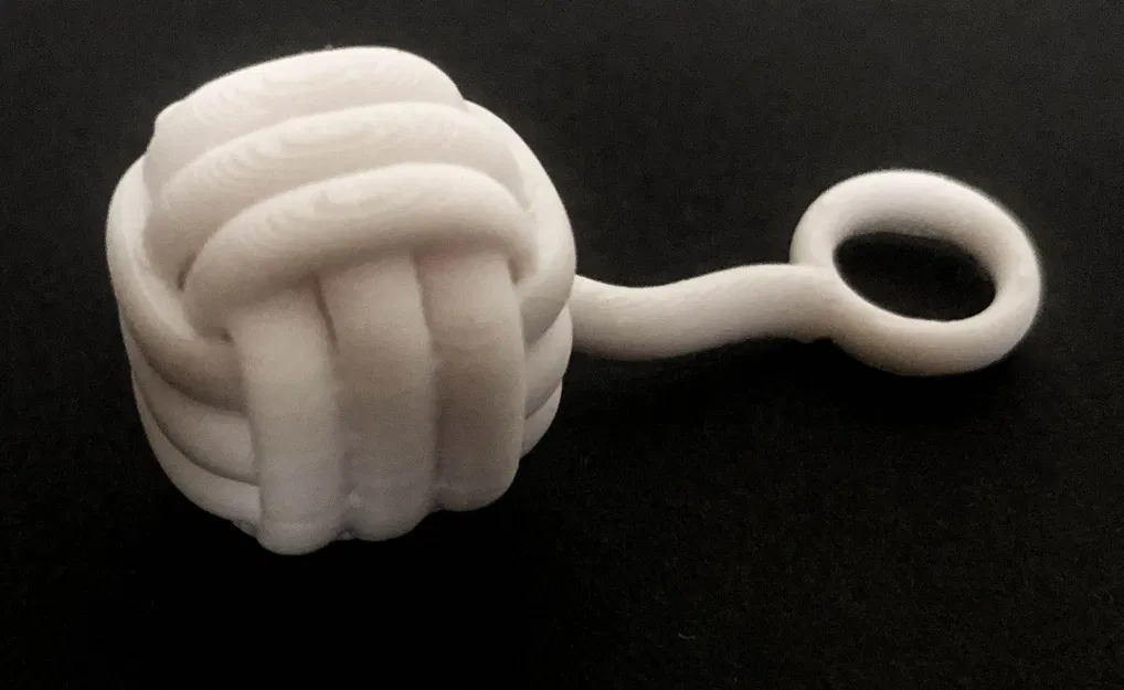 Móc khóa hình nắm đấm khỉ in được v1 - Image 2