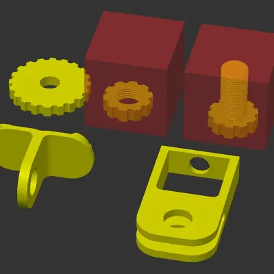 Giá đỡ camera nghiêng cho Qube 500