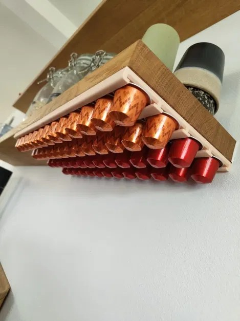 Giá đỡ viên nén Nespresso dưới kệ bếp - Image 1