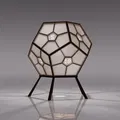 Đèn Dodecahedron với thiết kế hình học và kỹ thuật Kumiko - Thumbnail 4