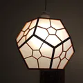 Đèn Dodecahedron với thiết kế hình học và kỹ thuật Kumiko - Thumbnail 12