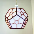 Đèn Dodecahedron với thiết kế hình học và kỹ thuật Kumiko - Thumbnail 15