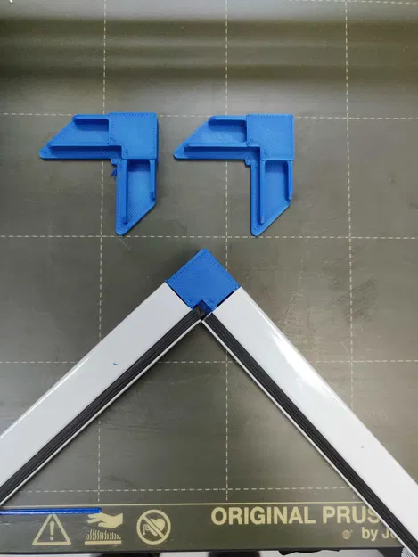 Góc khung lưới cửa sổ - 5/16" x 3/4" bằng nhôm - Image 1