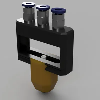 Bộ chuyển đổi ống PTFE ba chiều cho máy in Prusa XL