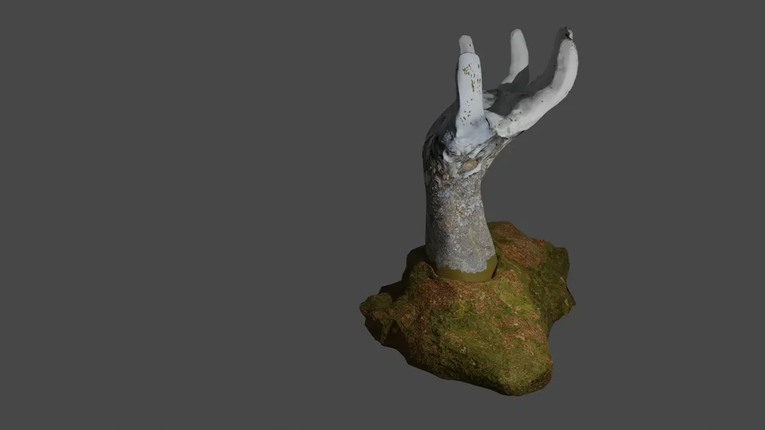 Bàn tay ma quái từ mộ đất - Image 1