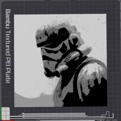 Chiến binh bão Hueforge trong phong cách Star Wars