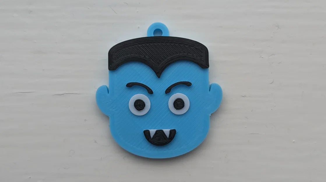 Móc chìa khóa ma cà rồng độc đáo cho Halloween - Image 1