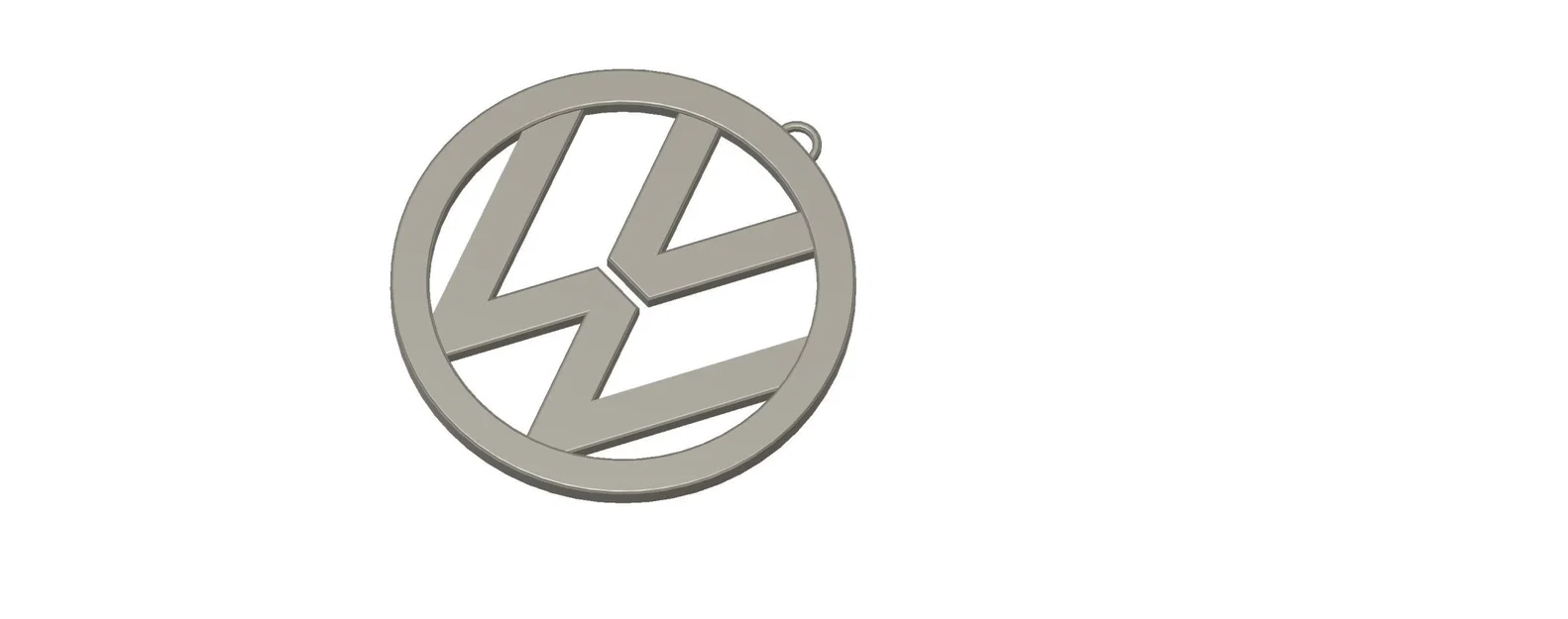 Dây chuyền biểu tượng Volkswagen phong cách thập niên 80 - Image 1