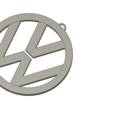 Dây chuyền biểu tượng Volkswagen phong cách thập niên 80