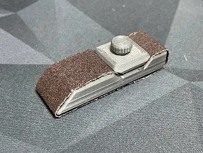 Giá đỡ giấy nhám 20mm x 60mm với vít M3 - Image 2