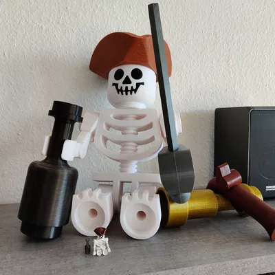 Cắt Lego phong cách Cutless cho mô hình Skeleton 10:1