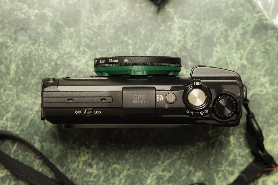 Bộ chuyển đổi 49mm cho máy ảnh OM System TG-7 / Olympus Tough - Image 1