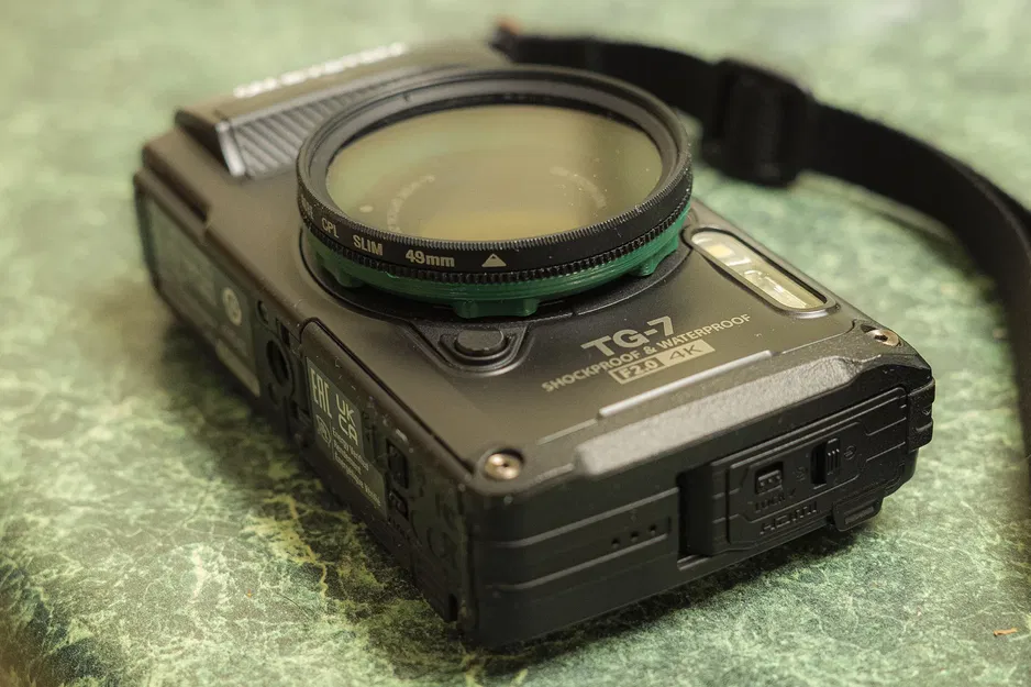 Bộ chuyển đổi 49mm cho máy ảnh OM System TG-7 / Olympus Tough - Image 2