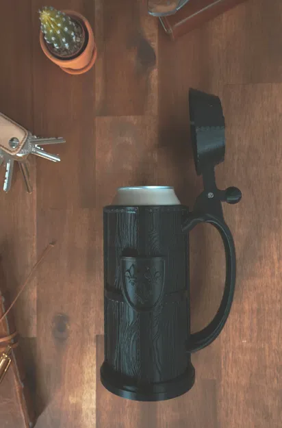 Giá đỡ bình bia Humpen 0.5l với nắp bảo vệ - Image 10