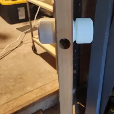 Núm cửa 54mm và nắp lỗ cửa điều chỉnh độ sâu