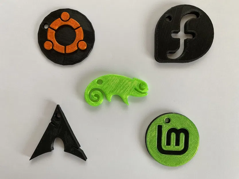 Bộ sưu tập móc khóa các bản phân phối Linux - Image 1