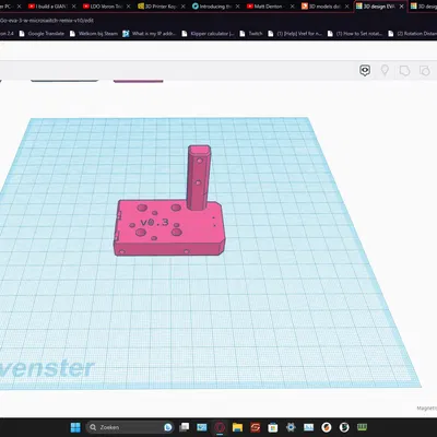 Nắp EVA 3 với công tắc vi mô X-enstop cho ZeroG Mercury One.1