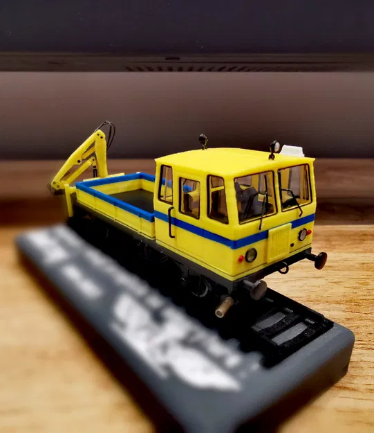 Wózek motorowy Drezyna Kolzam WŻA-10 tỷ lệ 1:120 - Image 1