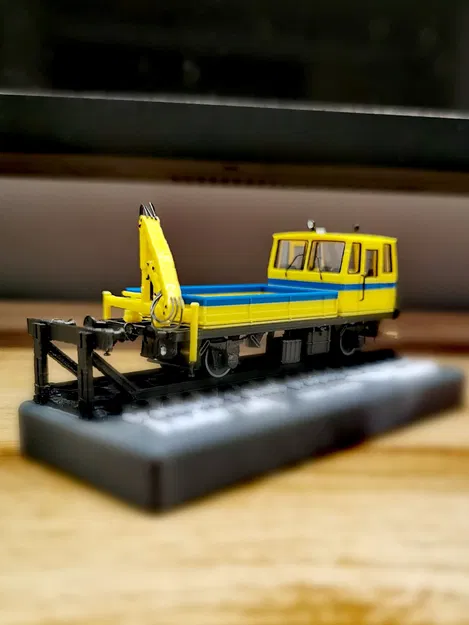 Wózek motorowy Drezyna Kolzam WŻA-10 tỷ lệ 1:120 - Image 2