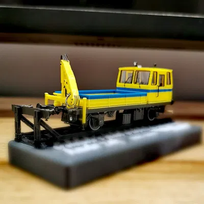 Wózek motorowy Drezyna Kolzam WŻA-10 tỷ lệ 1:120