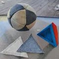 Dụng cụ đóng dấu hình cầu cho bóng đá và hacky sack - Thumbnail 1