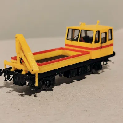 Wózek motorowy Drezyna Kolzam WŻA-10 tỷ lệ 1:120