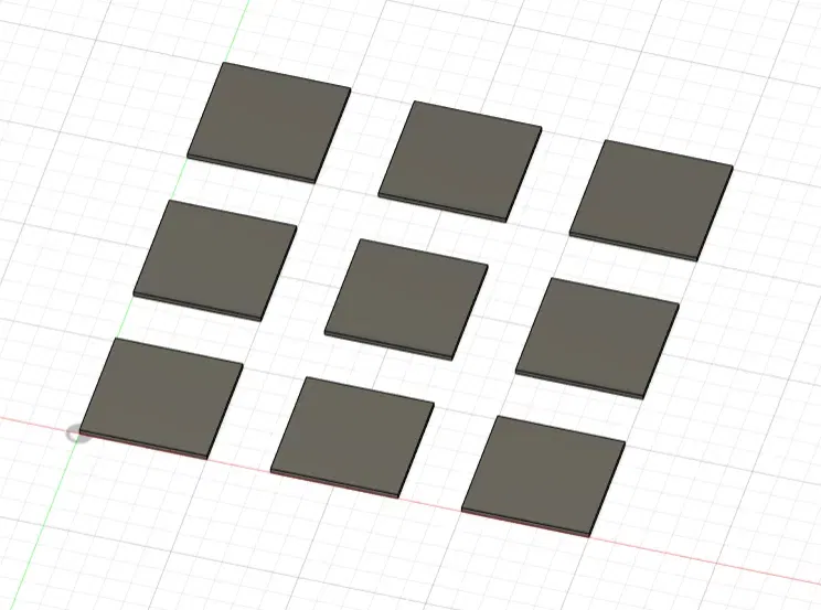 Bài kiểm tra lớp đầu tiên hoàn hảo với 9 hình vuông 50x50mm - Image 1