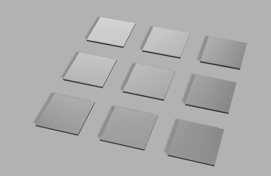 Bài kiểm tra lớp đầu tiên hoàn hảo với 9 hình vuông 50x50mm - Image 2