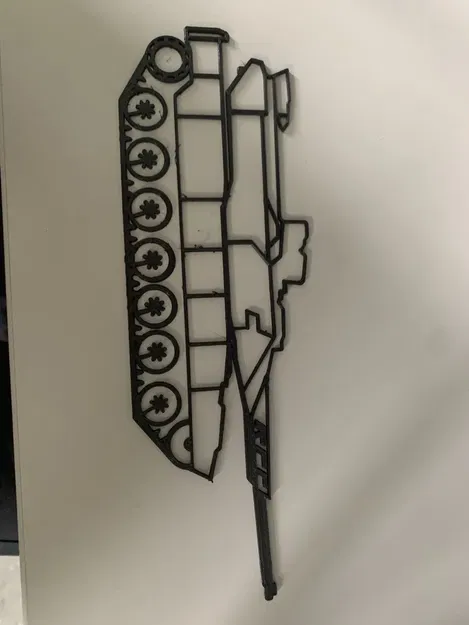 Hình bóng xe tăng Rheinmetall KF 51 Panther - Image 1