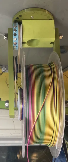 Bộ xoay cuộn filament nhiều màu cho máy in 3D - Image 1