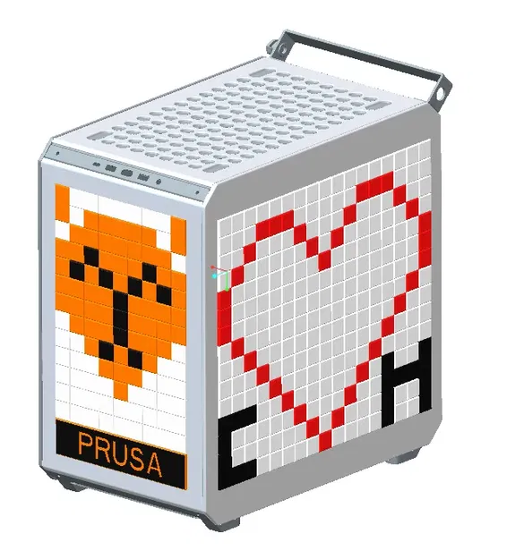 Cắt pixel tùy chỉnh cho PC Cooler Master Qube 500 - Image 2