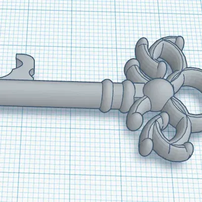 Móc khóa hình chìa khóa độc đáo